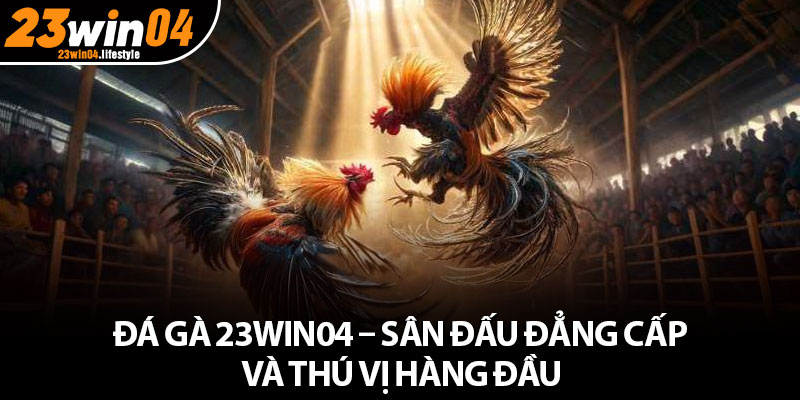 Giới thiệu đôi nét về sảnh đá gà 23Win04